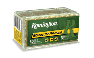 Remington Ammunition 20025 Magnum Rimfire 17 HMR 20 gr Jacketed Soft Point 50rd Box