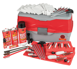 Shooters Choice 900MC Bullseye Box Cleaning Kit Multi-Caliber/12 Gauge Firearm Type Universal Nylon/Bronze/Stainless Steel Bristle