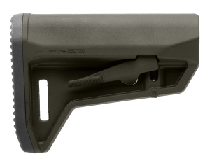 Magpul MAG1242ODG MOE SL-M Carbine Stock OD Green Synthetic for Mil-Spec AR-Platform