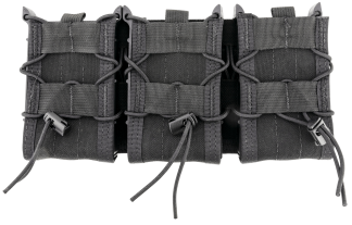High Speed Gear 45TA00BK TACO Shingle Mag Pouch Triple Black Nylon MOLLE Mount