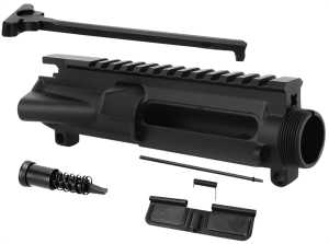 TacFire UP01C2 Stripped Upper Receiver  5.56x45mm NATO Black Anodized for AR-15