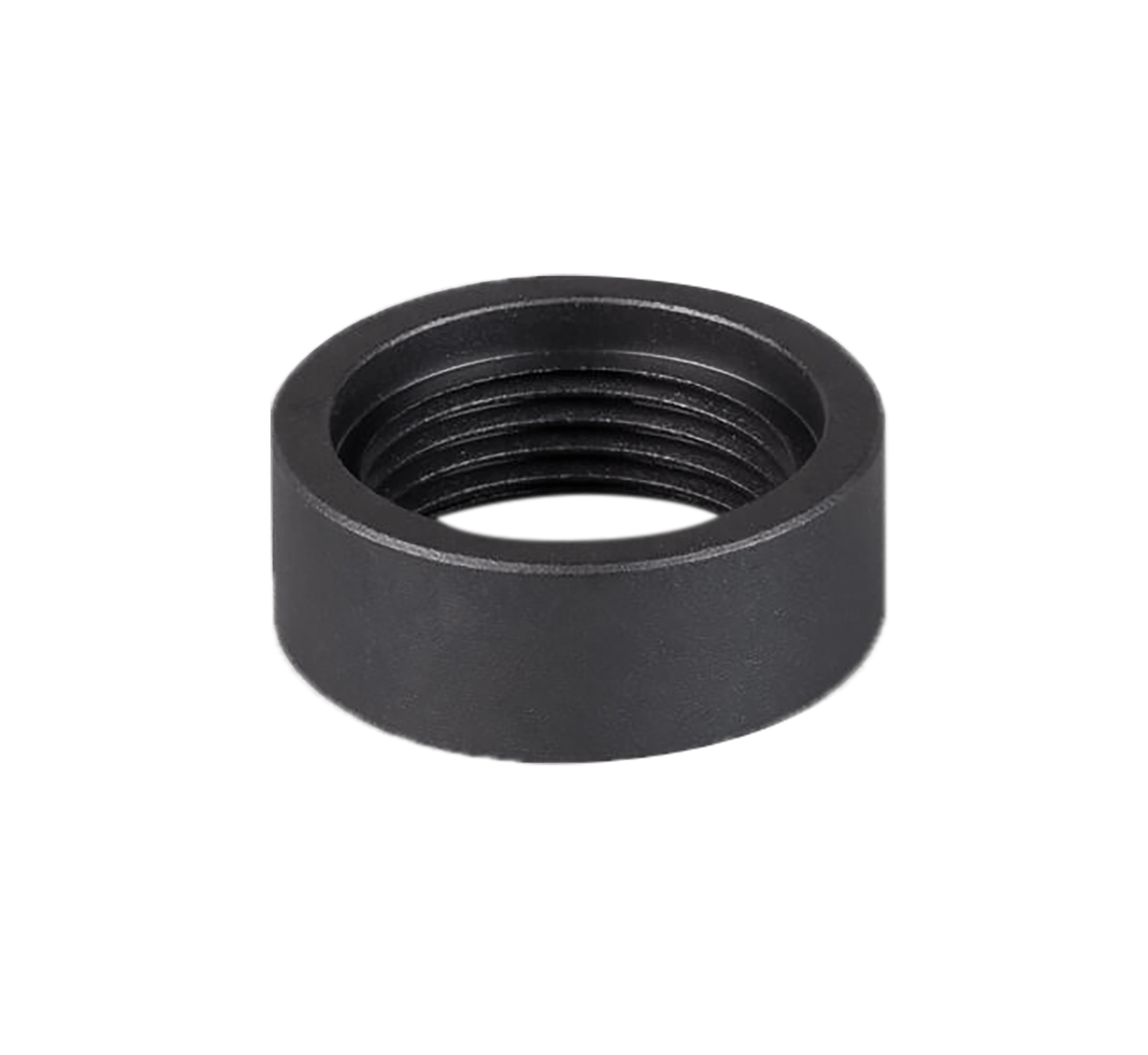 SilencerCo AC114 Delta Thread Spacer 22 LR Steel Black Oxide 1/2"-28 tpi