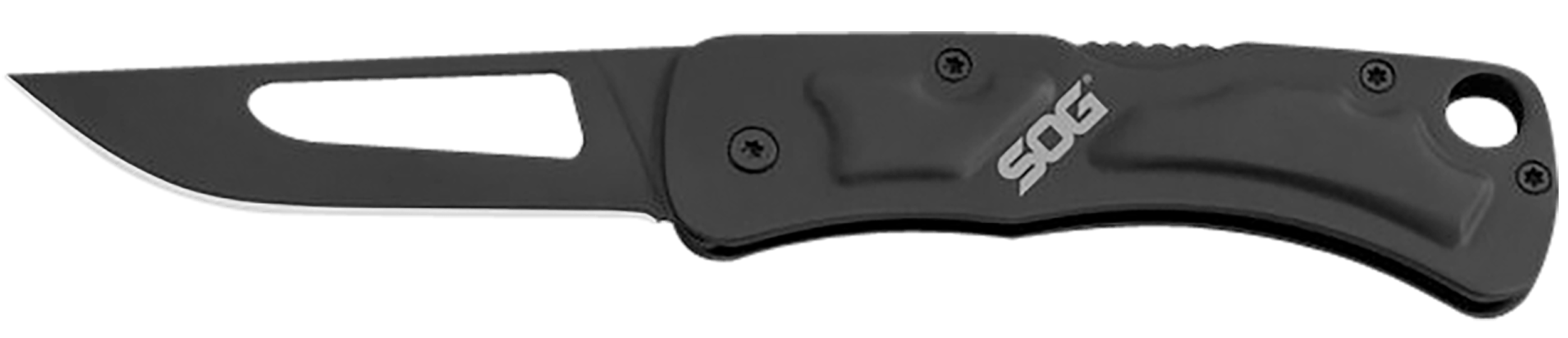 S.O.G SOGCE1012C Centi II 2.10" Folding Straight Back Plain Black Hardcased Stainless Steel Blade/Black Stainless Steel Handle