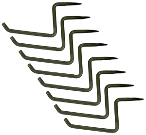 Ameristep AMSAMEAC0101 Grizzly Tree Step 6" Wide Black 8 Pack