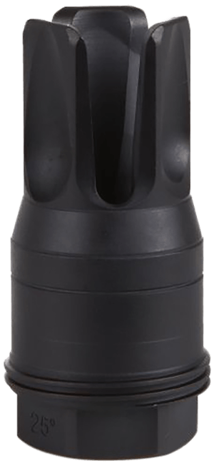 Sig Sauer SL55612X2825DEGF Clutch-Lok QD Flash Hider Black Stainless Steel with 1/2" 28 tpi Threads 2.10" OAL for 5.56mm Sig Taper Lok Barrels