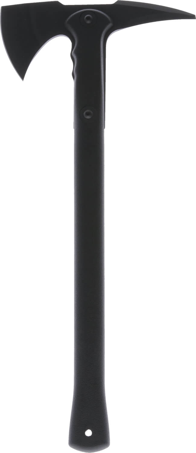 Cold Steel CS90PTWH War Hawk Tomahawk w/Spike Plain 1055 Carbon Steel Blade Black Polypropylene Handle 19" Long Includes Sheath - Image 2