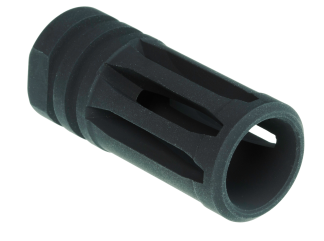 BCM A2X A2X A2 Flash Hider Black Phosphate 4150 Steel with 1/2"-28 tpi Threads for 5.56x45mm NATO M4 Platform & M16 Platform