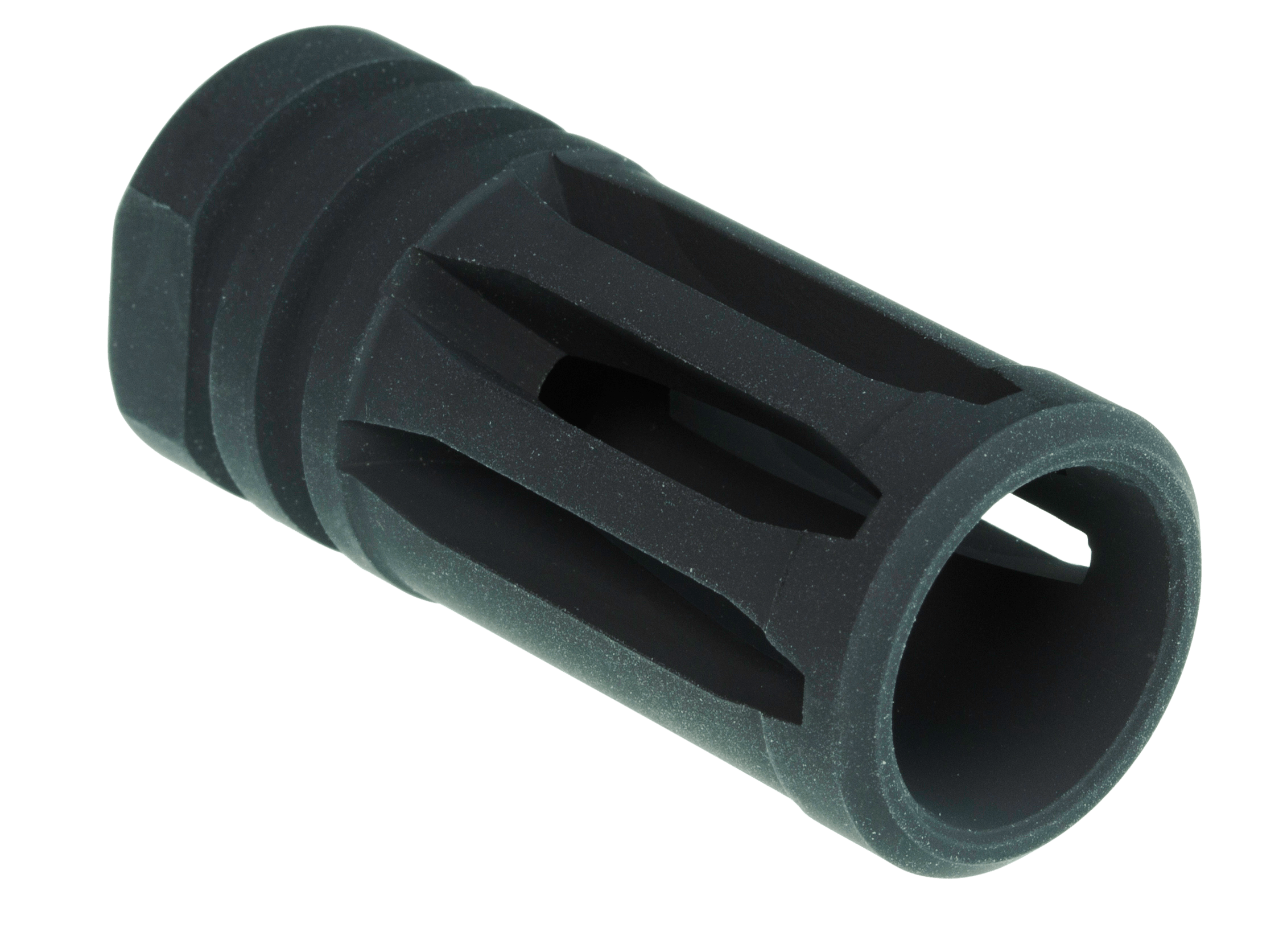 BCM A2X A2X A2 Flash Hider Black Phosphate 4150 Steel with 1/2"-28 tpi Threads for 5.56x45mm NATO M4 Platform & M16 Platform