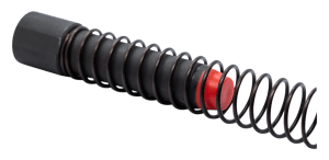 Angstadt Arms AA45BUFKIT Buffer Kit with Black Finish & weighs 8oz for 9mm Luger & 45 ACP AR-15 Includes Carbine Buffer Spring