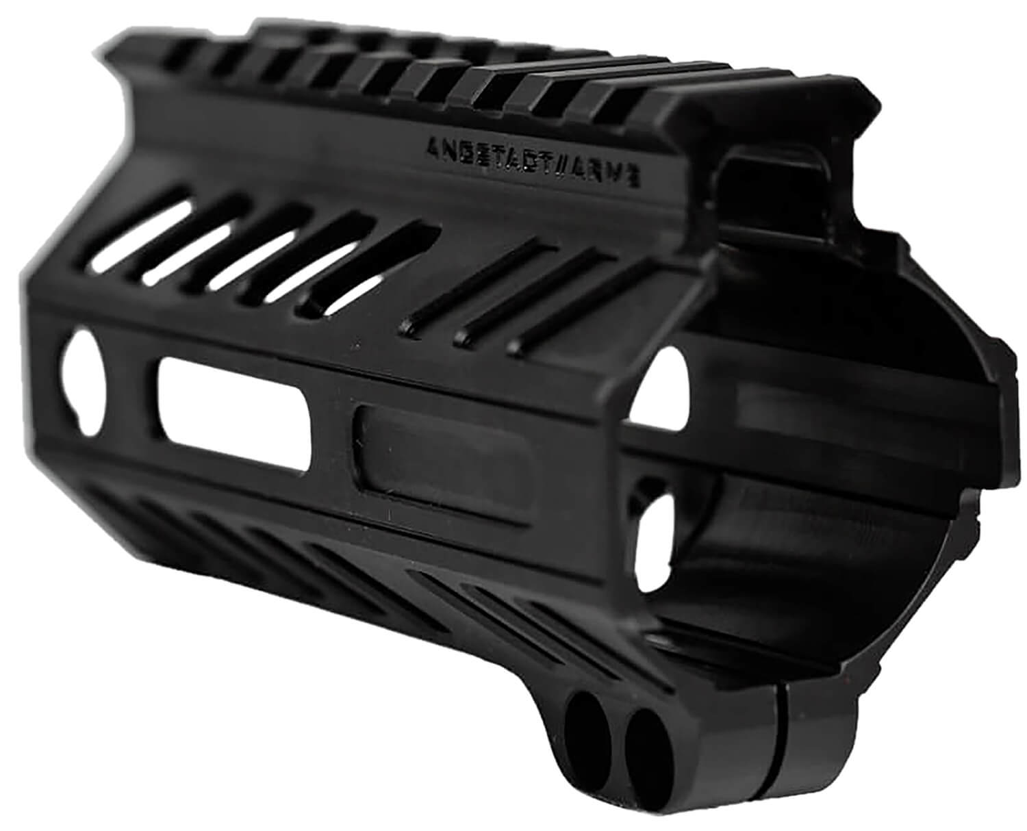 Angstadt Arms AA004HGMLT Ultra Light Handguard made of Aluminum with Black Anodized Finish M-LOK Style Picatinny Rail & 4" OAL for AR-15 Includes Hardware - Image 3