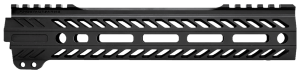 Angstadt Arms AA010HGMLT Ultra Light Handguard made of Aluminum with Black Anodized Finish M-LOK Style Picatinny Rail & 10" OAL for AR-15 Includes Hardware