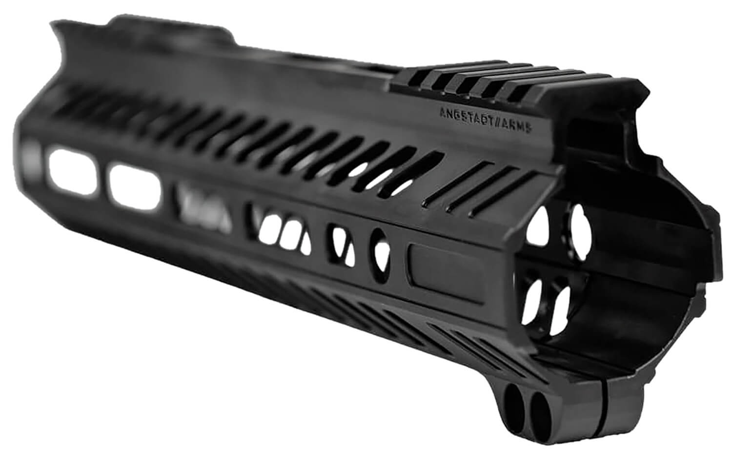 Angstadt Arms AA010HGMLT Ultra Light Handguard made of Aluminum with Black Anodized Finish M-LOK Style Picatinny Rail & 10" OAL for AR-15 Includes Hardware - Image 3