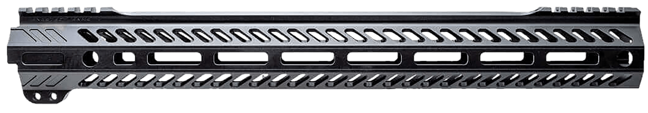 Angstadt Arms AA015HGMLT Ultra Light Handguard made of Aluminum with Black Anodized Finish M-LOK Style Picatinny Rail & 15" OAL for AR-15 Includes Hardware