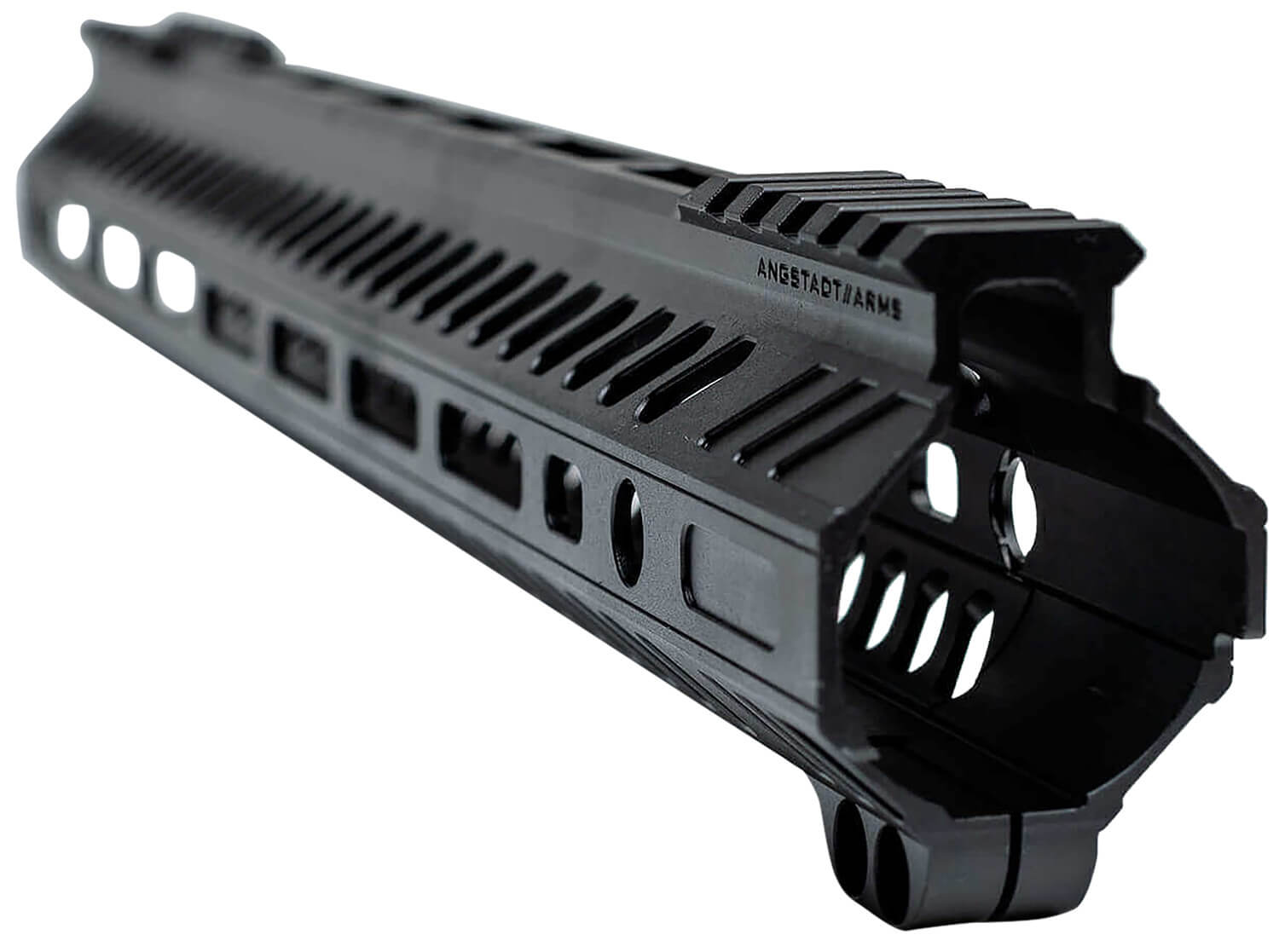 Angstadt Arms AA015HGMLT Ultra Light Handguard made of Aluminum with Black Anodized Finish M-LOK Style Picatinny Rail & 15" OAL for AR-15 Includes Hardware - Image 3