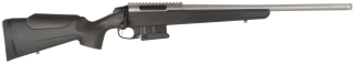 Tikka JRTXC382S T3x CTR Compact 6.5 Creedmoor 10+1 20" Stainless Steel Heavy Barrel Stainless Steel Receiver w/Picatinny Rail Receiver Black Synthetic Stock