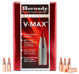 Hornady 22415 V-Max  6mm .243 65 gr V Max 100rd Box