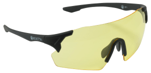 Beretta USA OC061A28540229UNI Challenge EVO Glasses Yellow Lens Black Frame