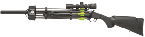 Traditions CRX6220060 Crackshot XBR Package 22 Cal 1rd 16.50" 20" Blued Steel Barrel & Receiver  Black Synthetic Stock  4x32 Scope  Three Firebolt Arrows