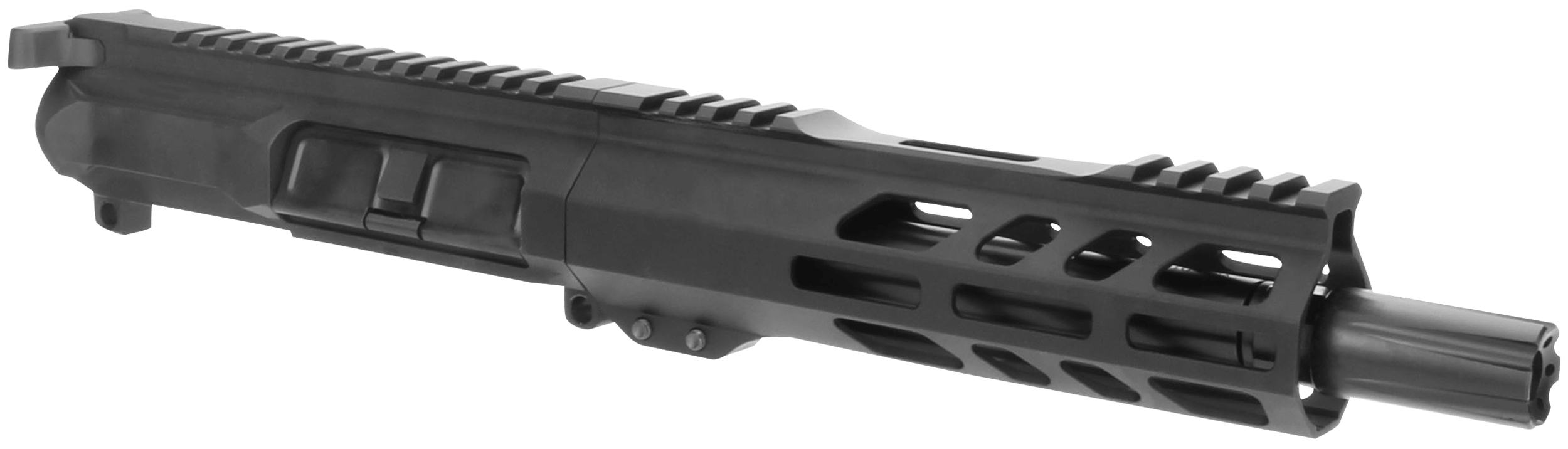 TacFire BU9MM7 Pistol Upper Assembly 9mm Luger Caliber with 7" Black Nitride Barrel Black Anodized 7075-T6 Aluminum Receiver & M-LOK Handguard for AR-Platform Includes Bolt Carrier Group