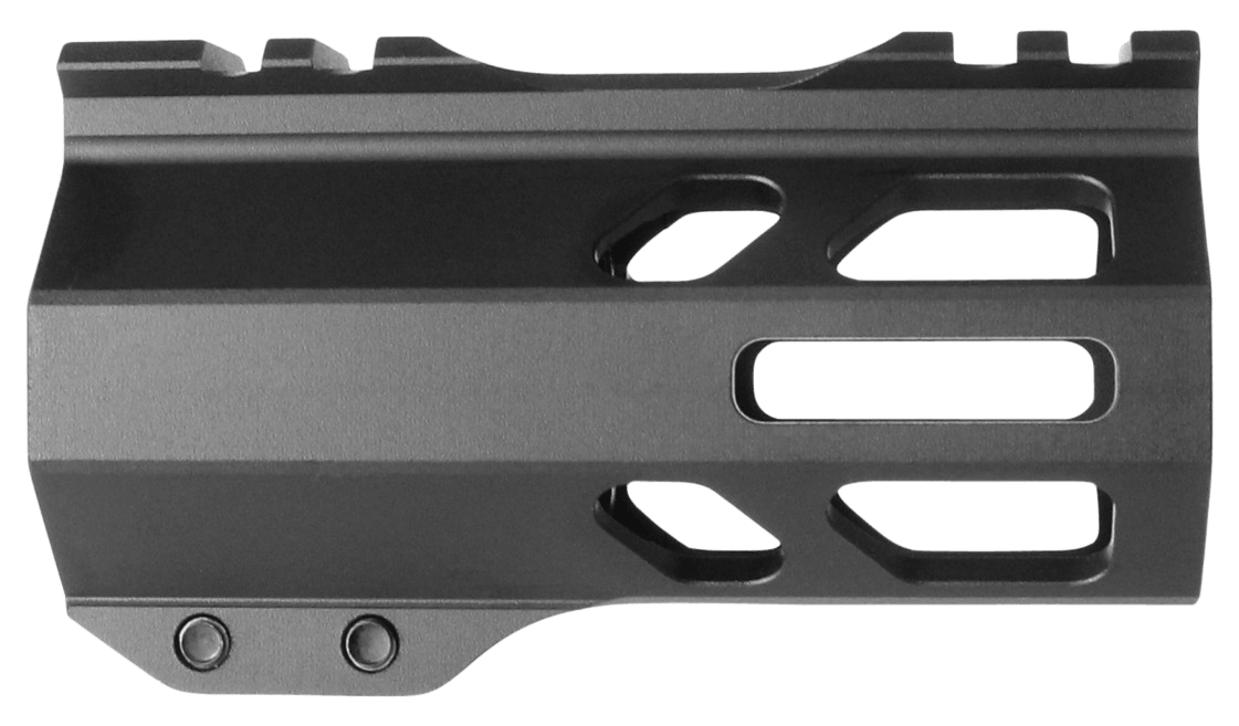 TacFire A.C.E. M-Lok Handguard 4" Black Hardcoat Anodized Aluminum for AR-15