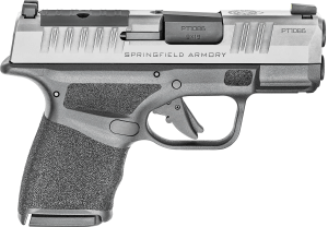 Springfield Armory HC9319SOSP Hellcat Micro-Compact OSP GunStuff Exclusive 9mm Luger 13+1/11+1 3" Black Melonite Steel Barrel  Serrated Stainless Steel Slide  Black Polymer Frame w/Picatinny Rail