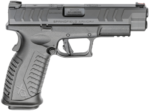 Springfield Armory XDME94510BHCOSP XD-M Elite OSP Full Size 10mm Auto  16+1 4.50" Black Melonite Match Grade Barrel & Optic Ready/Serrated Steel Slide  Black Polymer Frame w/Picatinny Rail  Adaptive Textured Grip  Ambidextrous