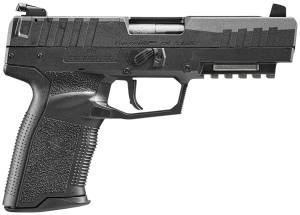 FN 66101274 Five-seveN MRD Full Size Frame 5.7x28mm 20+1 4.80" Black Stainless Steel Barrel Black Optic Ready/Serrated Steel Slide Matte Black Polymer Frame w/Picatinny Rail Black Textured Polymer Grip Ambidextrous