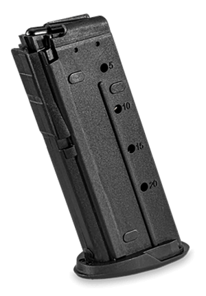 FN 20100682 Five-seveN 20rd 5.7x28mm Fit FN Five-seveN MRD Black Polymer