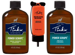 Tinks W5226 Power Scrape All-Season Deer Attractant Pre-Rut Finisher Scent Mock Scrape Starter Scent 4 oz Dripper