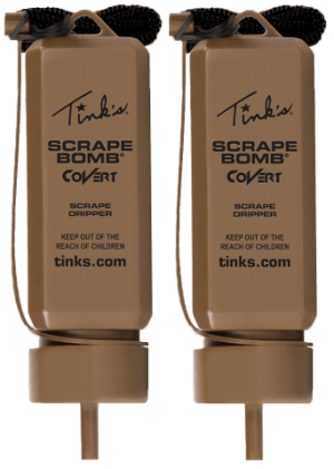 Tinks W5104 Covert Scrape Bomb 2 oz Dripper 2 Drippers