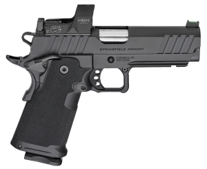 Springfield Armory PH9117AOSD Prodigy 9mm Luger 20+1/17+1 4.25" Stainless Match Grade Barrel Black Cerakote Optic Cut/Serrated Carbon Steel Slide & Frame w/Beavertail Black Polymer Grip Hex Dragonfly Red Dot