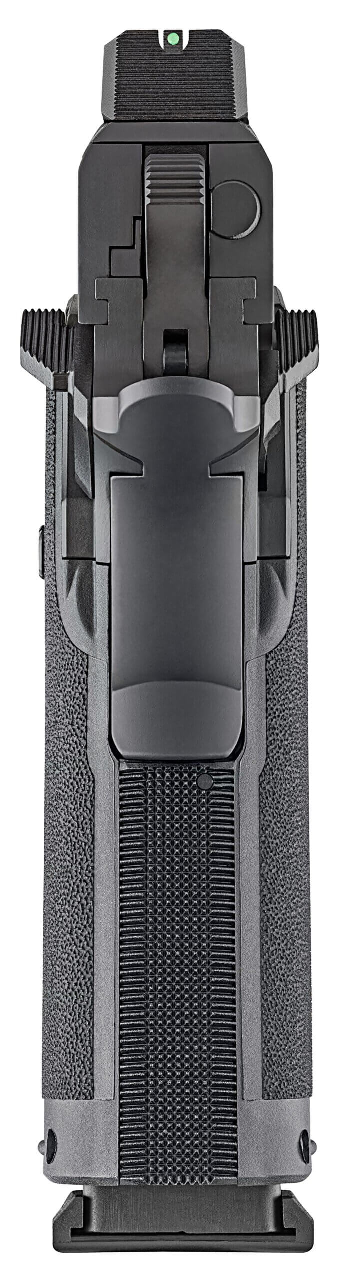 Springfield Armory PH9119AOS Prodigy 9mm Luger 20+1/17+1 5" Stainless Match Grade Barrel Black Cerakote Optic Cut/Serrated Carbon Steel Slide Black Cerakote Carbon Steel Frame w/Beavertail Black Polymer Grip - Image 4