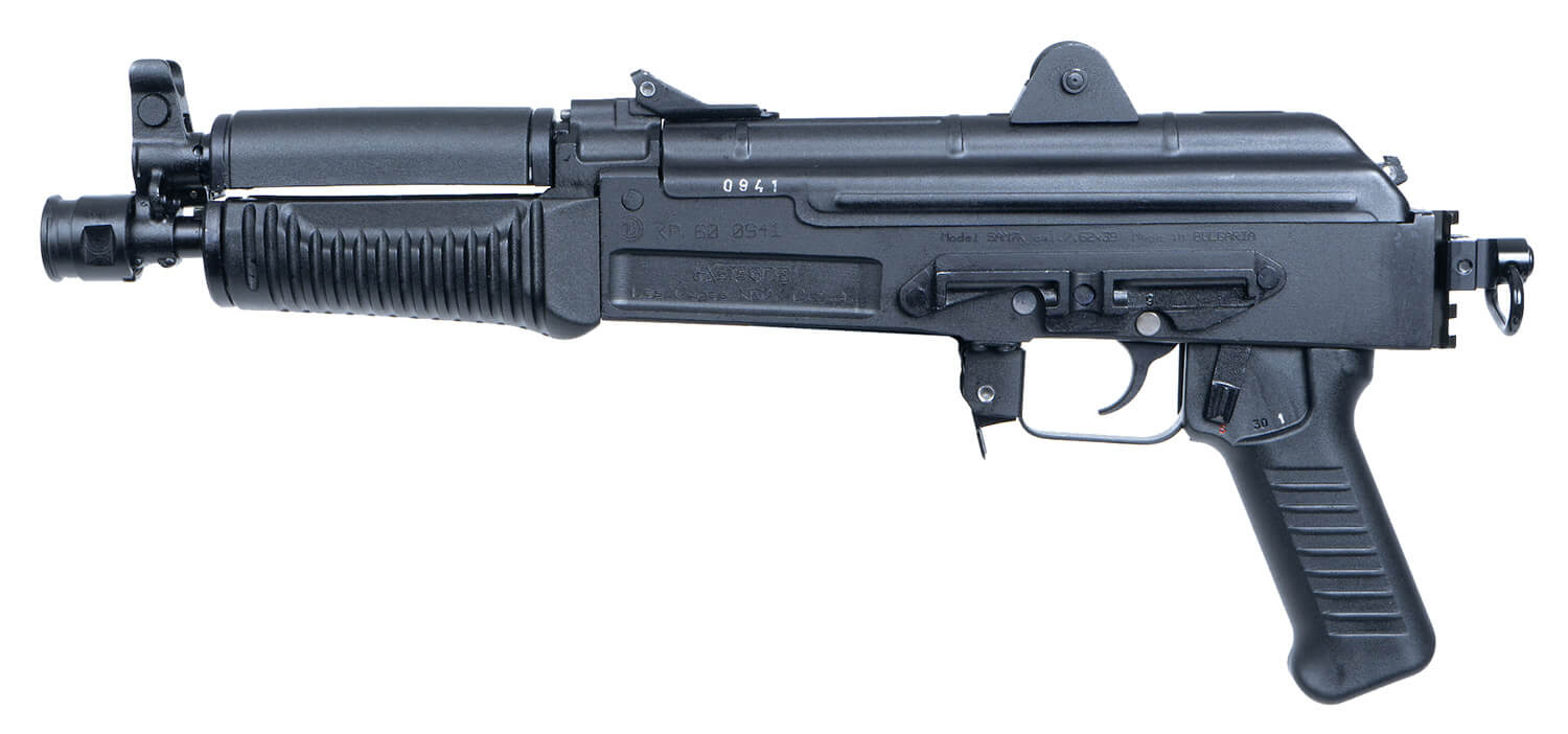 Arsenal SAM7K44 SAM7K 7.62x39mm 5+1 8.50" Black Steel Threaded Barrel Black Aluminum Forged & Milled Receiver Black Polymer Grips - Image 2
