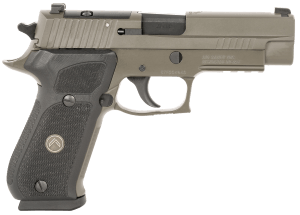 Sig Sauer 220R45LEGIONR2 P220 Legion Full Size Frame 45 ACP 8+1  4.40" Black Carbon Steel Barrel  Legion Gray Cerakote Serrated Stainless Steel Slide  Legion Gray Cerakote Aluminum Frame w/Beavertail & Picatinny Rail  Black G10 w/Legion Medallion Grip  De