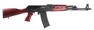 Zastava Arms Usa ZR90556SR PAP M90 5.56x45mm NATO 18.25" 30+1 Black Serbian Red Wood Furniture