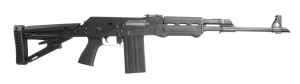 Zastava Arms Usa ZR77308BP PAP M77 308 Win 19.70 20+1 Black Promag Adjustable Stock TangDown Polymer Grip"