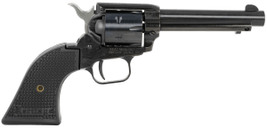 Heritage Mfg RR22B4PG Rough Rider 22 LR 4.75" 6rd Black Cerakote Black Polymer Grip