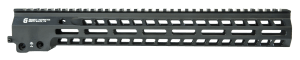 Geissele Automatics 05575B Super Modular Rail MK14 15" M-LOK Black Aluminum for AR Platform Barrel Nut Included