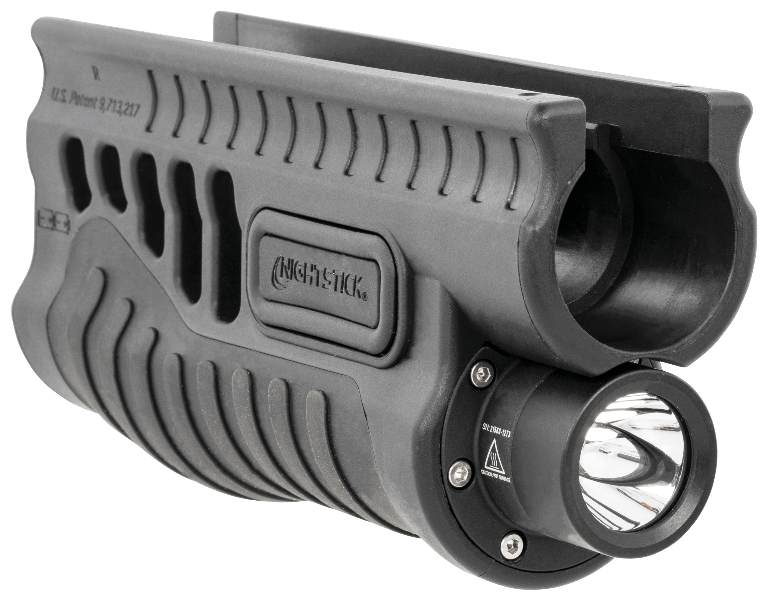 Nightstick SFL13WL Shotgun Forend Light Black 1200 Lumens White LED Remington 870/Tac-14