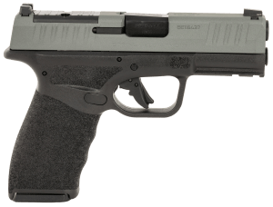 Springfield Armory HCP9379BP0SP Hellcat Pro OSP 9mm Luger 15+1 3.70" Melonite Barrel Black Polymer Frame w/Picatinny Acc. Rail Optic Ready Platinum Gray Slide