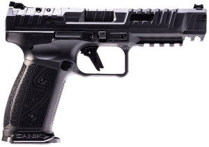 Canik HG7010N SFx Rival-S Full Size Frame 9mm Luger 18+1 5" Black Steel Barrel Dark Side Optic Ready/Serrated w/Ports Steel Slide Frame w/Picatinny Rail Ambidextrous