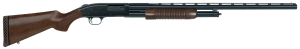 Mossberg 50430 500 Retrograde-Field 12 Gauge 3" 5+1 28" Barrel  Matte Blued Metal Finish  Walnut Stock w/Checkered Grip & Corncob Forend  Dual Bead Sight  Accu-Set Chokes