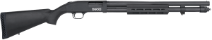 Mossberg 51604 590S Tactical 12 Gauge 13+1(1.75") 8+1(2.75") 7+1(3") 3" Chamber 20" Barrel  Matte Blued Metal Finish  Synthetic Stock  M-LOK Forend  Accu-Choke System  Optics Ready
