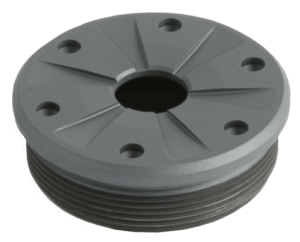 SilencerCo AC1341 Bravo Front Cap AC1341 5.56x45mm NATO Stainless Steel Gray