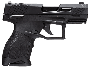 Taurus 1TX22131 TX22C  Compact Frame 22 LR 13+1 3.60" Matte Black Steel Threaded Barrel  Black Hard Coat Anodized Lightening Cut/Optic Ready/Serrated Slide  Black Polymer Frame w/Picatinny Rail  Black Polymer Grip  Manual Safety
