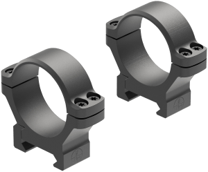 Leupold 183391 BackCountry Cross-Slot  Matte Black Aluminum  34mm Tube Medium Weaver Picatinny/Weaver