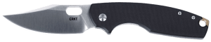 CRKT 5321 Pilar IV 3.09" Folding Plain Satin D2 Steel Blade/Black/SS G10/SS Handle Includes Pocket Clip