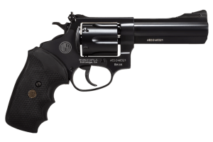 Rossi 2RM641 RM64 Medium Frame 357 Mag 6 Shot 4" Black Steel Barrel Cylinder & Frame Black Textured Rubber Grip Hammer Block Safety