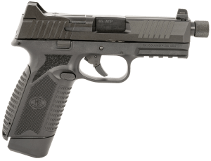 FN 66101383 545 Tactical 45 ACP 15+1/18+1 4.71" Black Target Crown/Threaded Steel Barrel Black PVD Optic Cut/Serrated Steel Slide & Polymer Frame w/Picatinny Rail Ambidextrous