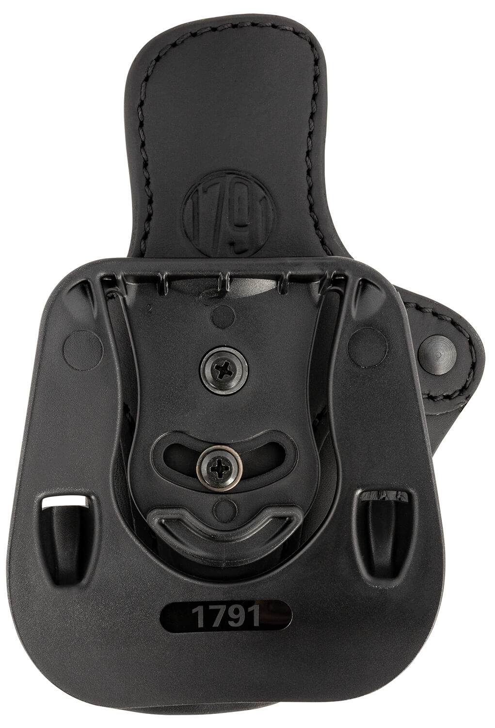 1791 Gunleather ORPDH23SBLR Paddle Holster Optic Ready OWB Size 2.3 Signature Brown Leather Paddle Fits Glock 17 Fits Walther PPQ Right Hand - Image 2